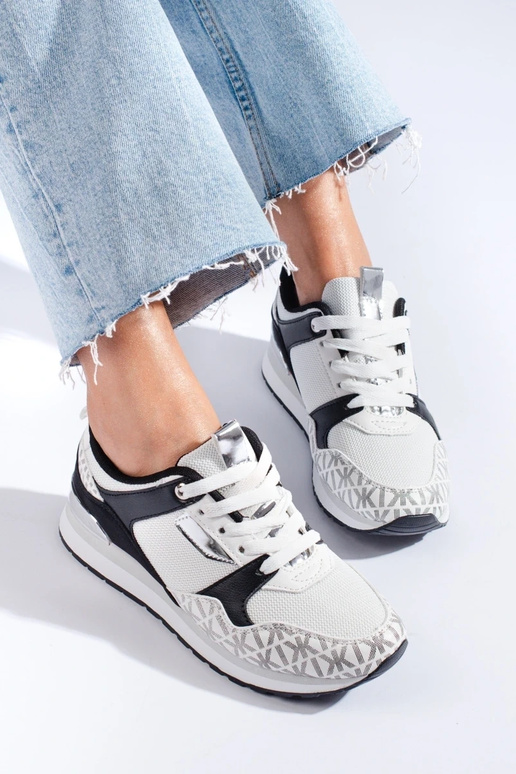 Športový štýl bielo-čierne dámske...