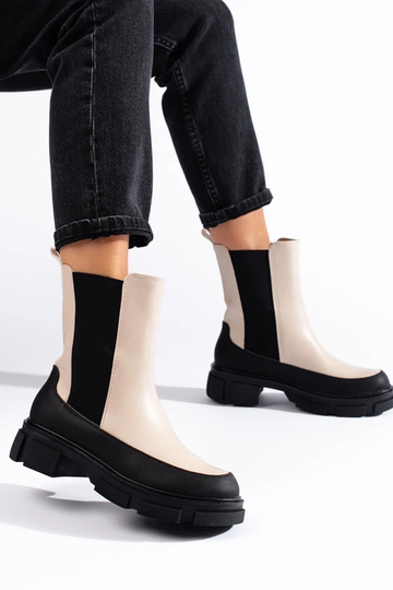 béžové Dámske topánky pre ženy 2