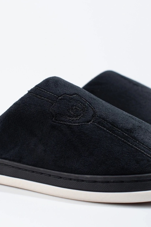 čierne pánske papuče Shelovet