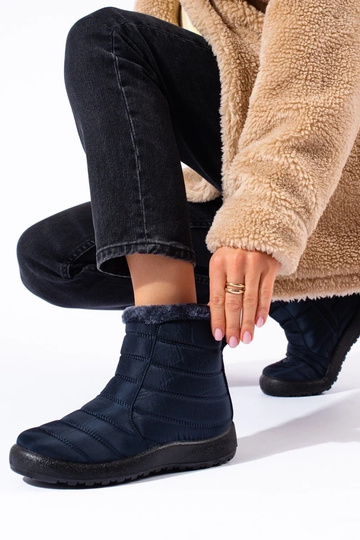 tmavomodré Dámske snehule... 2