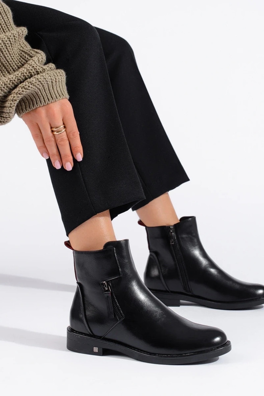čierne elegantné dámske topánky Potocki čierne elegantné dámske topánky Potocki