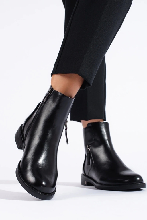 čierne elegantné dámske topánky Potocki čierne elegantné dámske topánky Potocki