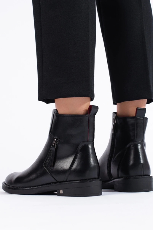 čierne elegantné dámske topánky Potocki čierne elegantné dámske topánky Potocki