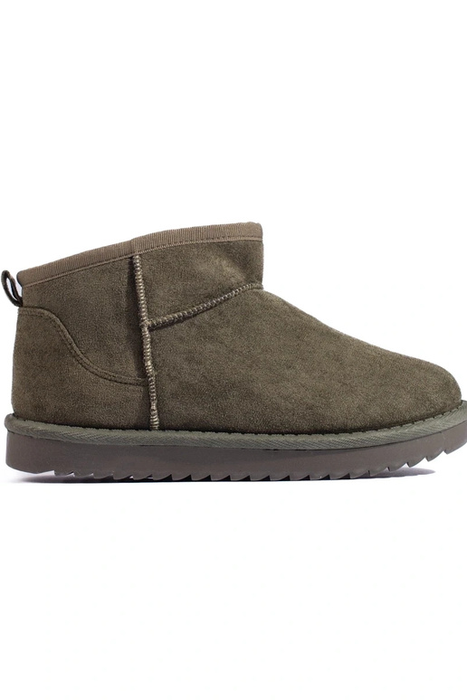 khaki dámske snehule