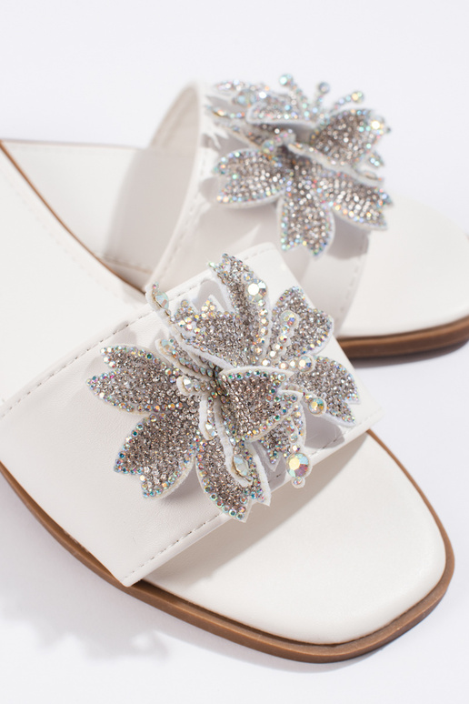 biele papuče biele papuče