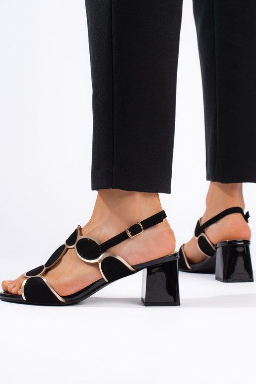 čierne sandále čierne sandále