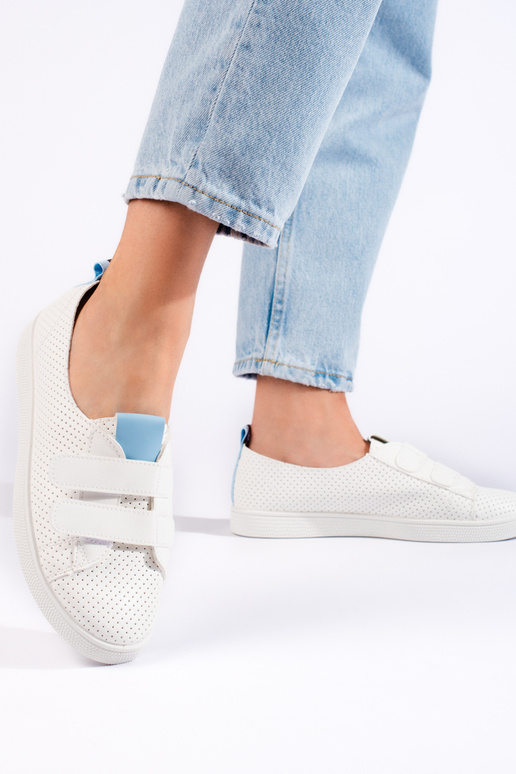 Dámske topánky v bielej farbe r