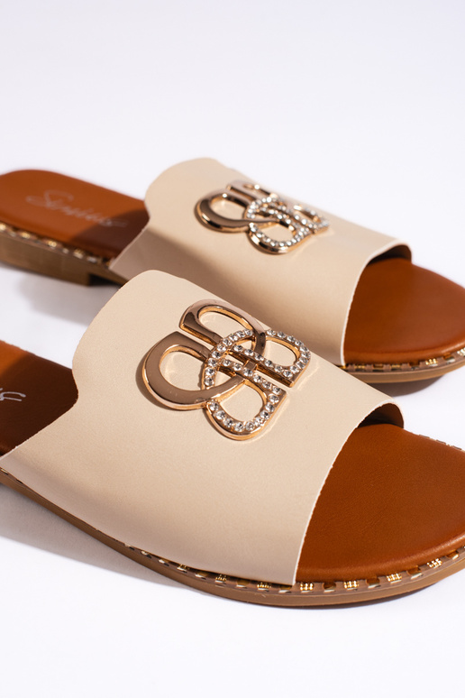 Béžové papuče Béžové papuče