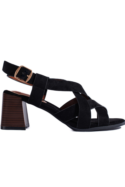 čierne semišové topánky na vysokom... čierne semišové topánky na vysokom...