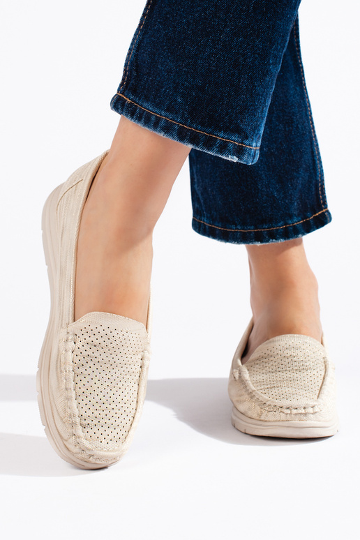 béžové dámske mokasíny béžové dámske mokasíny