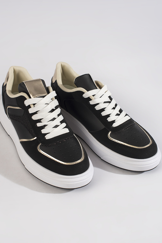 Dámske voľnočasové topánky v čiernej...