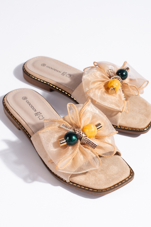 Béžové papuče Béžové papuče