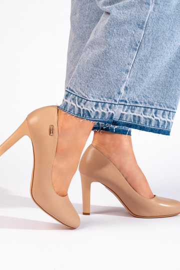 Klasické béžové lodičky na... 2