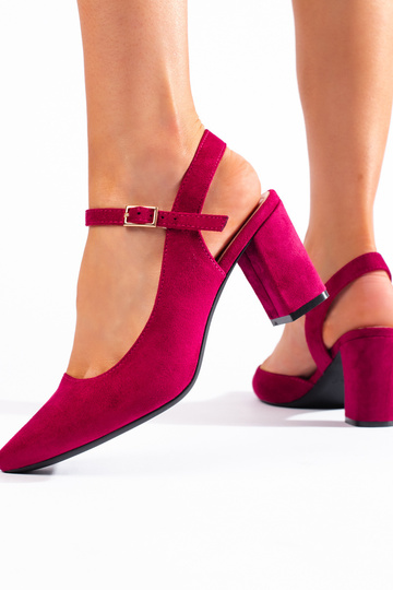 ružové semišové vysoké... 2