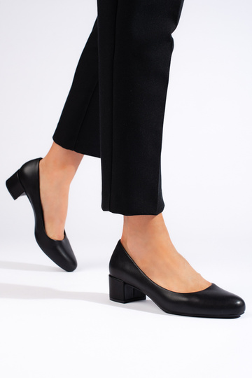 Elegantné čierne lodičky s... 2