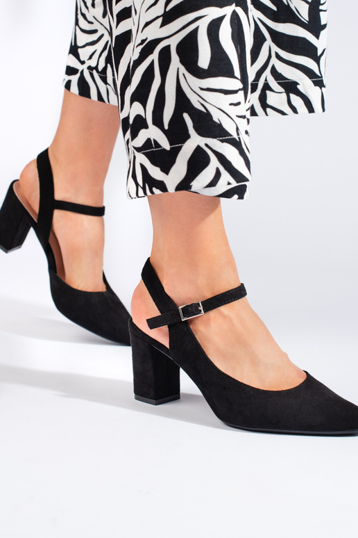 čierne lodičky Sergio Leone čierne lodičky Sergio Leone