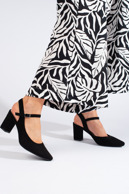 čierne lodičky Sergio Leone čierne lodičky Sergio Leone