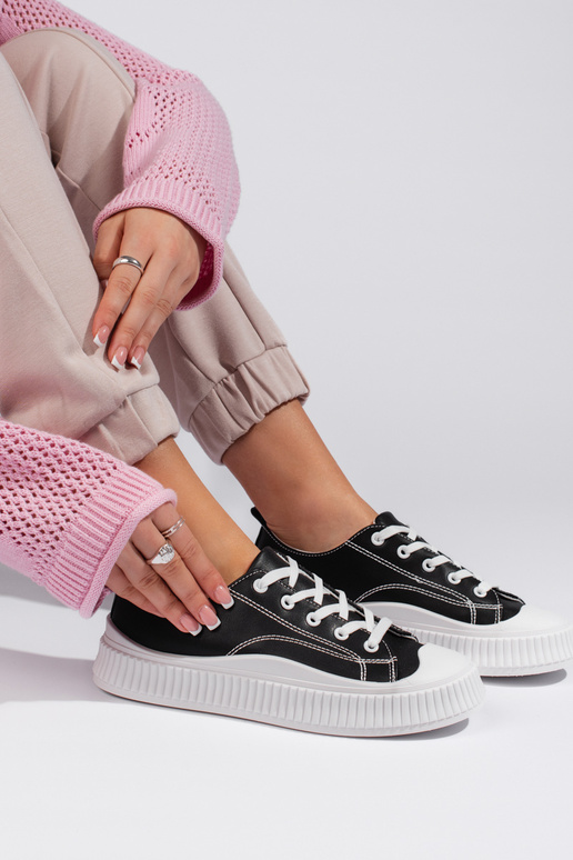 Čierny klasický model dámskych...