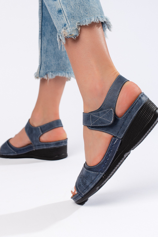 modré sandále modré sandále