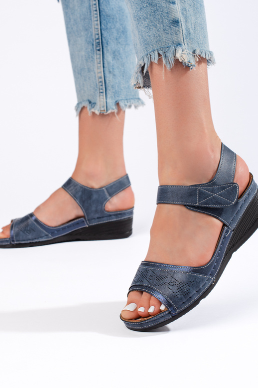 modré sandále modré sandále