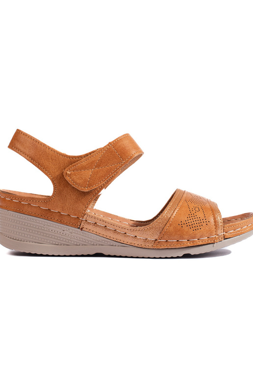 hnedé sandále hnedé sandále