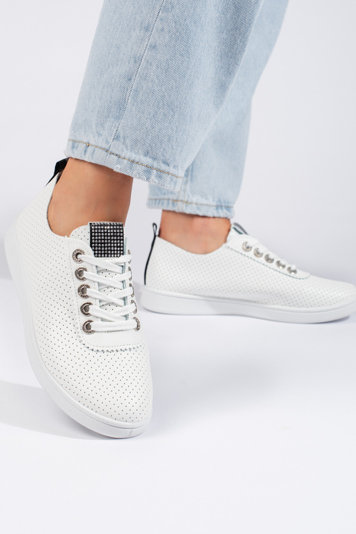 s prelamovanými prvkami, biele Dámske...