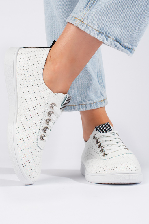 s prelamovanými prvkami, biele Dámske...