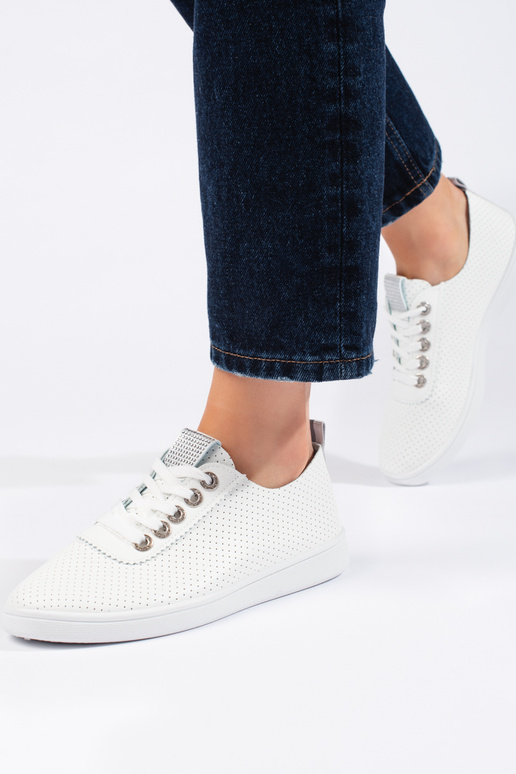 s prelamovanými prvkami, biele Dámske...