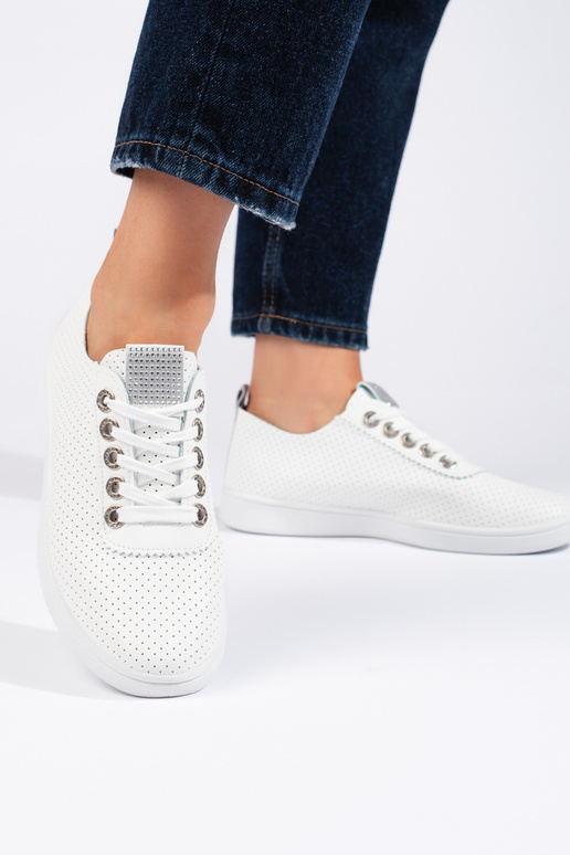 s prelamovanými prvkami, biele Dámske...