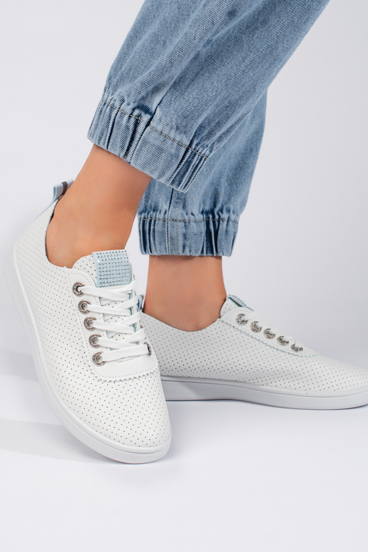 s prelamovanými prvkami, biele Dámske...