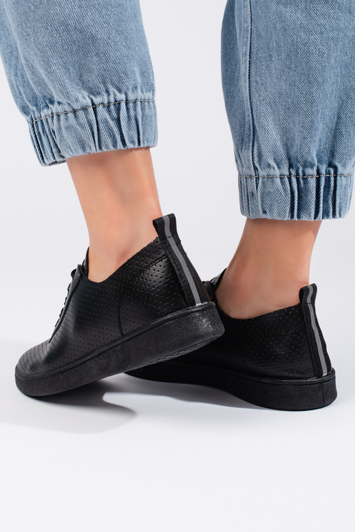 čierne šnurovacie dámske členkové čižmy čierne šnurovacie dámske členkové čižmy