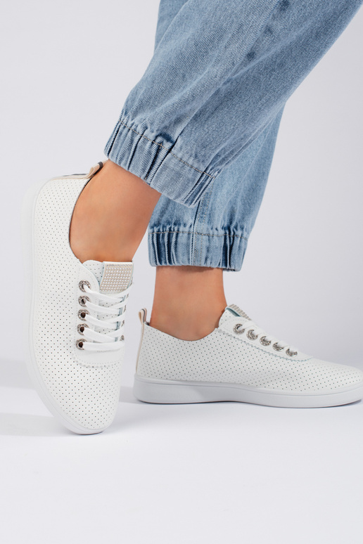 s prelamovanými prvkami, biele Dámske...