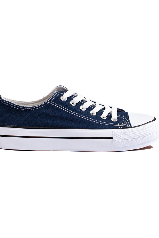 tmavomodré Dámske topánky tmavomodré Dámske topánky