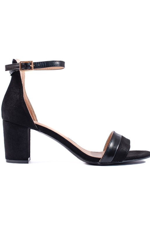 Čierne sandále elegantného štýlu pre...