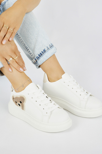 biela farba dámske tenisky... 2