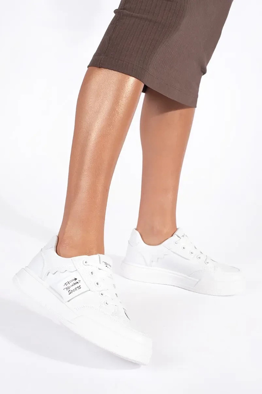 biela farba Tenisky s platformou biela farba Tenisky s platformou