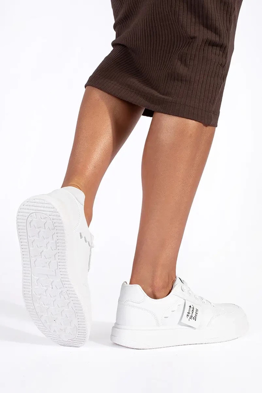 biela farba Tenisky s platformou biela farba Tenisky s platformou