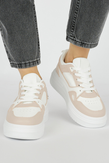 biely-Ružová dámske tenisky... 2