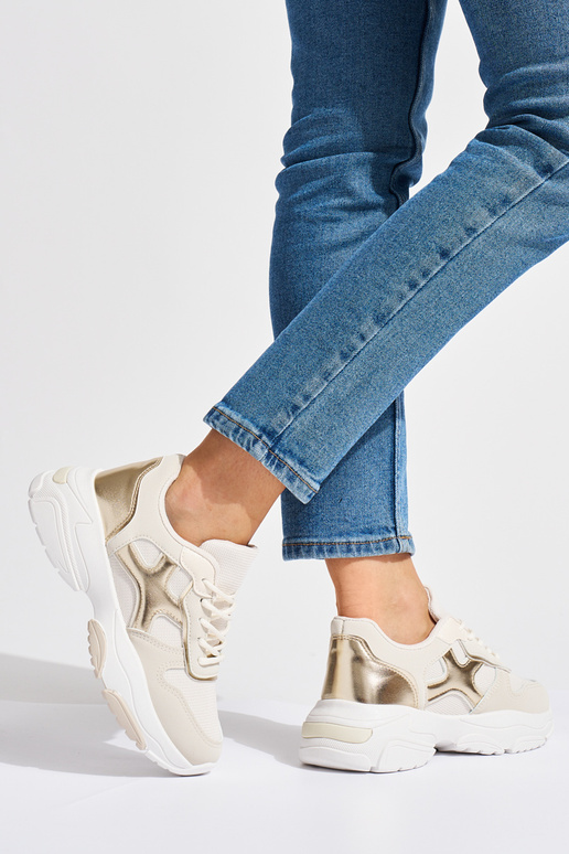 Dámske topánky na voľný čas béžová Dámske topánky na voľný čas béžová