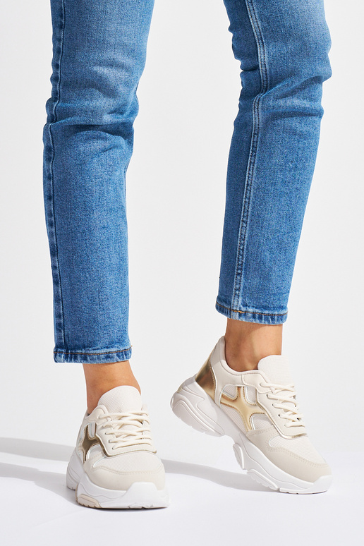 Dámske topánky na voľný čas béžová Dámske topánky na voľný čas béžová