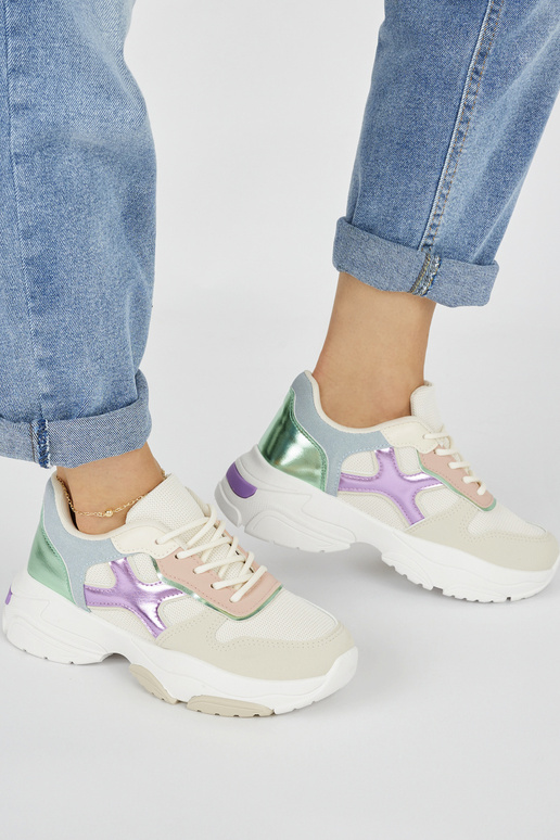 Dámske topánky na voľný čas viacfarebný Dámske topánky na voľný čas viacfarebný