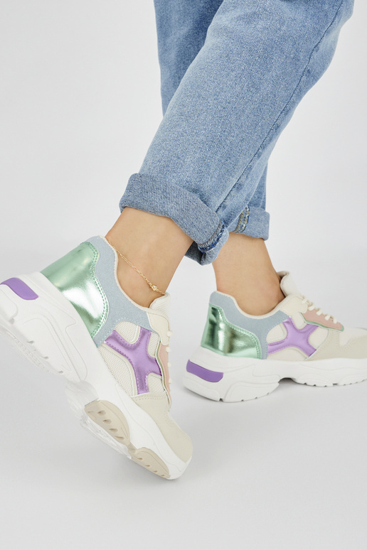 Dámske topánky na voľný čas viacfarebný Dámske topánky na voľný čas viacfarebný