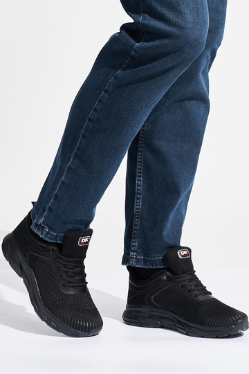 čierne športové topánky pre... 2