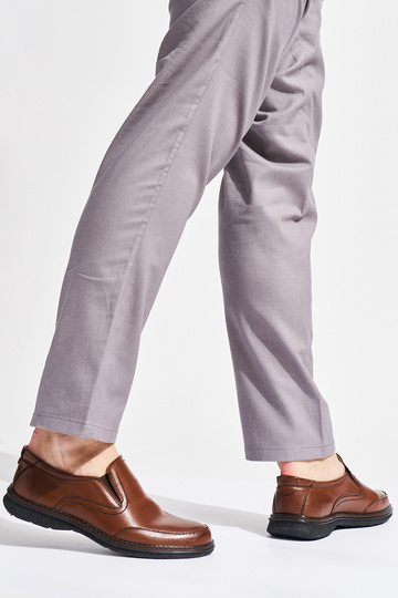 hnedé členkové čižmy pre... 2