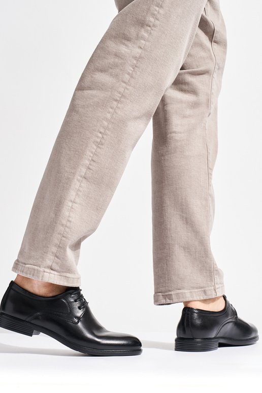 pánske čierne členkové čižmy so...