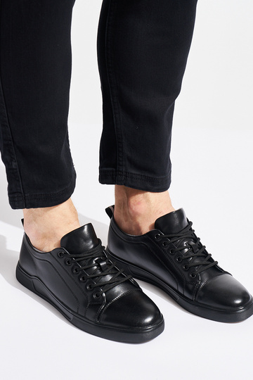 pre mužov čierna półtenisky 2