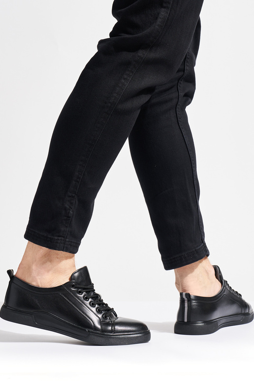 pre mužov čierna półtenisky