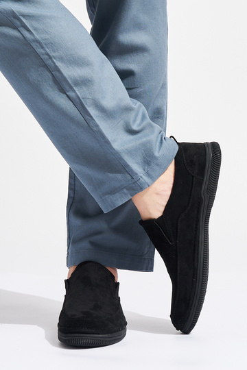 čierne mokasíny pre mužov 2