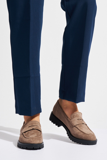 Semišové mokasíny pre ženy 2