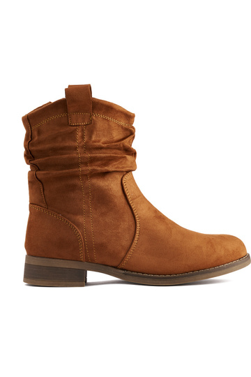 hnedé semišové dámske topánky